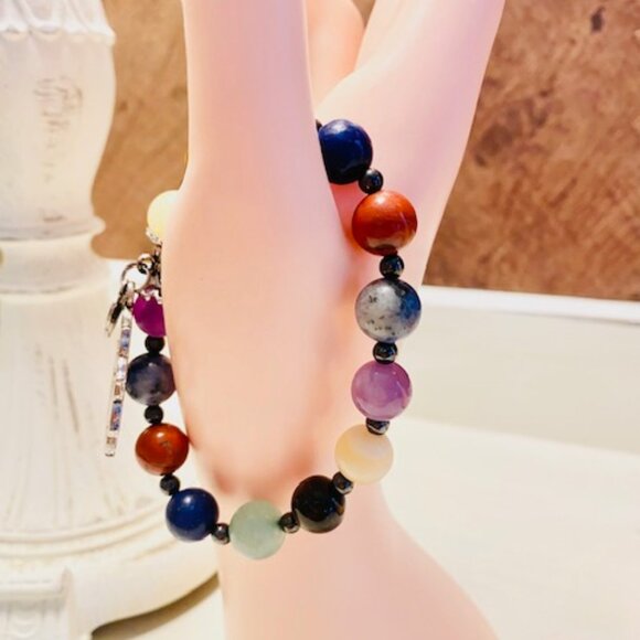 Chakra Healing Bracelet / Magnets #34 - Picture 1 of 10